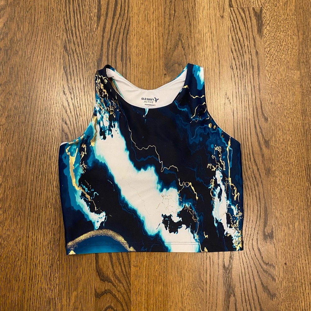 Girls Old Navy Active Cropped Athletic Top